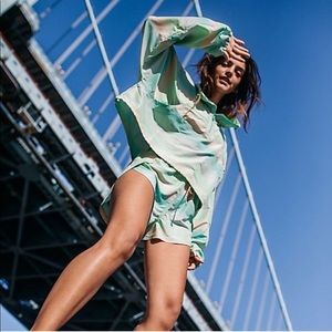 Free People Fade Into You Windbreaker Jacket | L